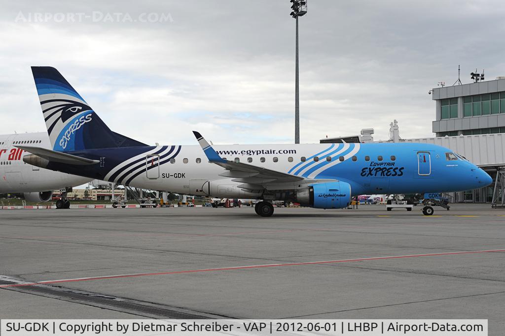 SU-GDK, 2009 Embraer 170LR (ERJ-170-100LR) C/N 17000284, Egypt Air Embraer 170