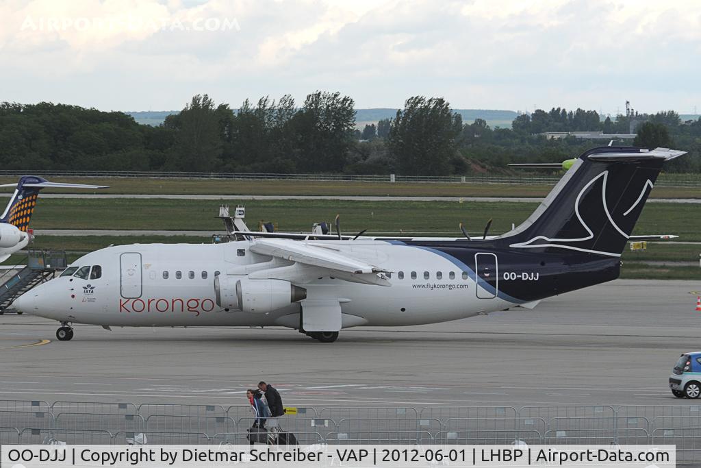 OO-DJJ, 1991 British Aerospace BAe.146-200 C/N E2196, Korongo Bae 146