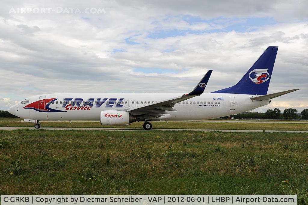 C-GRKB, 2004 Boeing 737-86Q C/N 30294, Travel Service Boeing 737-800