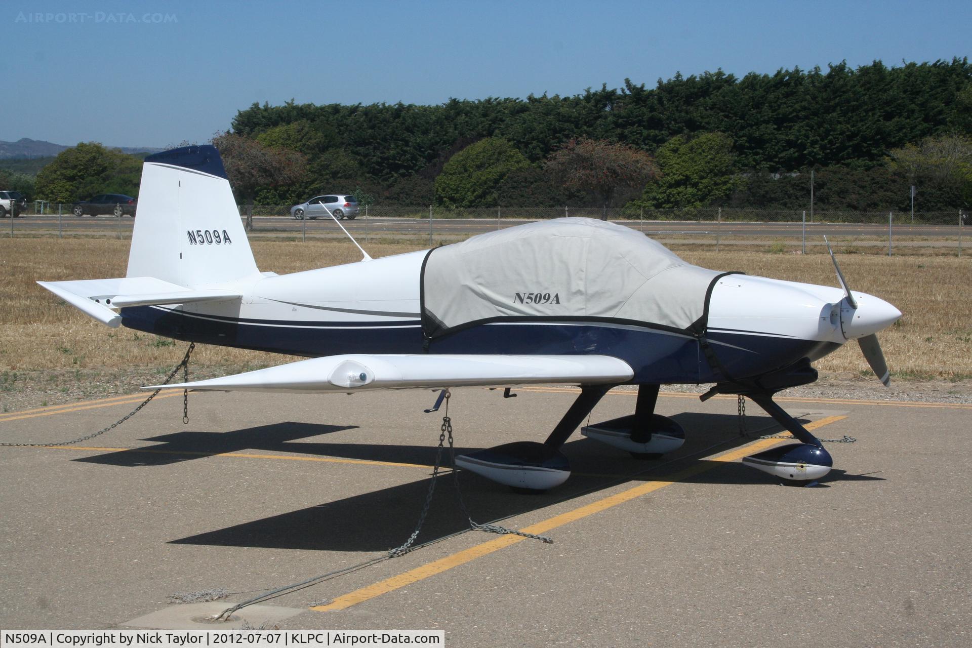 N509A, 2006 Vans RV-9A C/N 91011, Parked on the south side