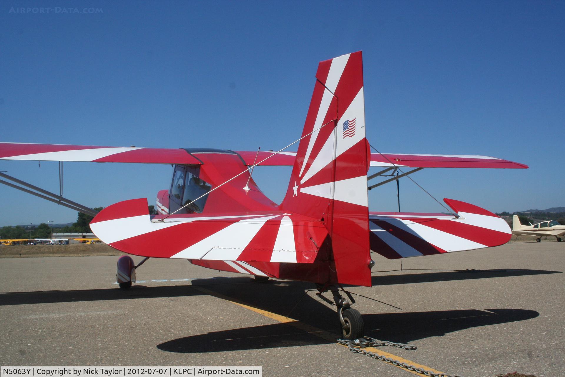 N5063Y, 1979 Bellanca 8KCAB Decathlon C/N 582-80, Parked on the south side