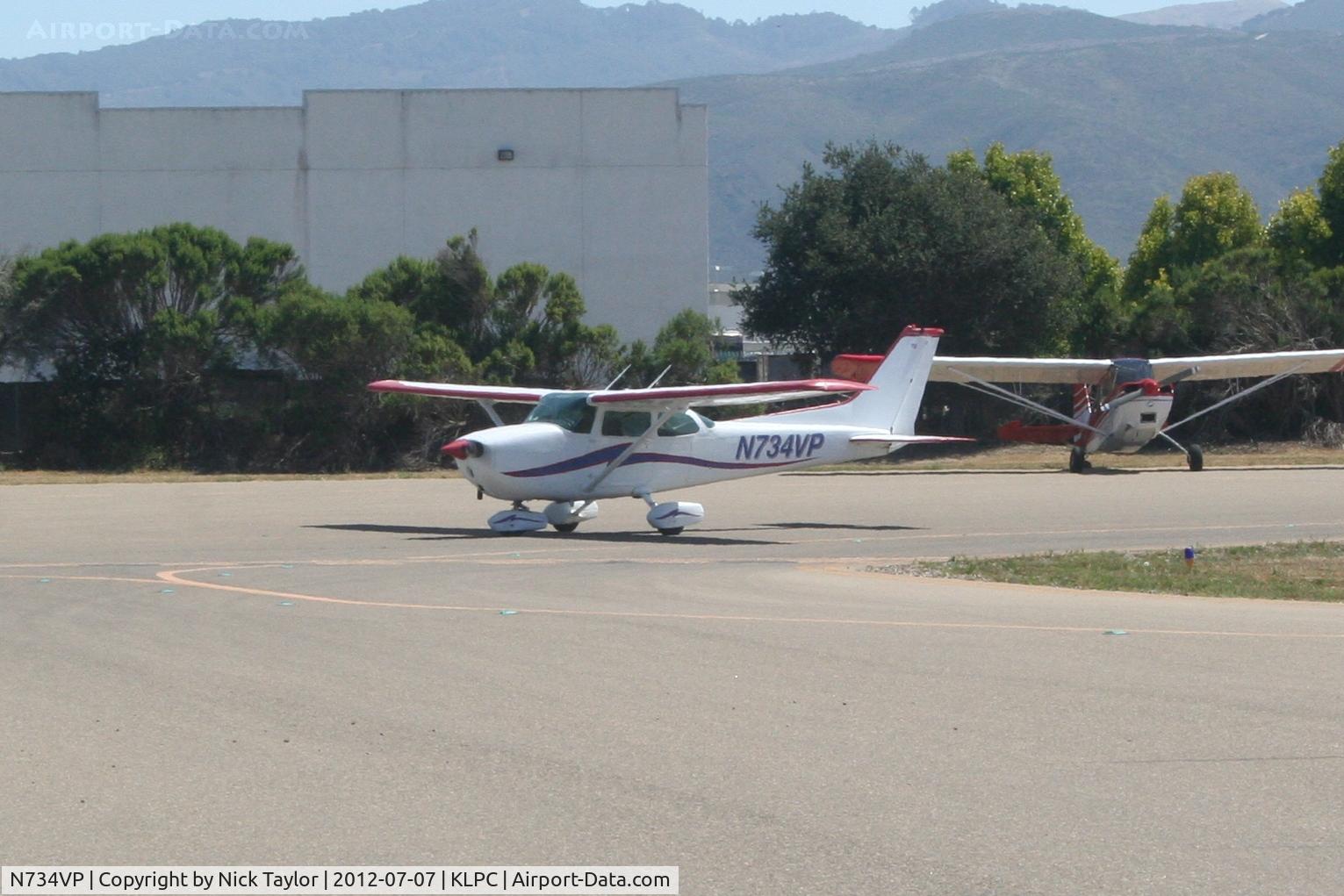N734VP, 1977 Cessna 172N C/N 17269151, Departing 25