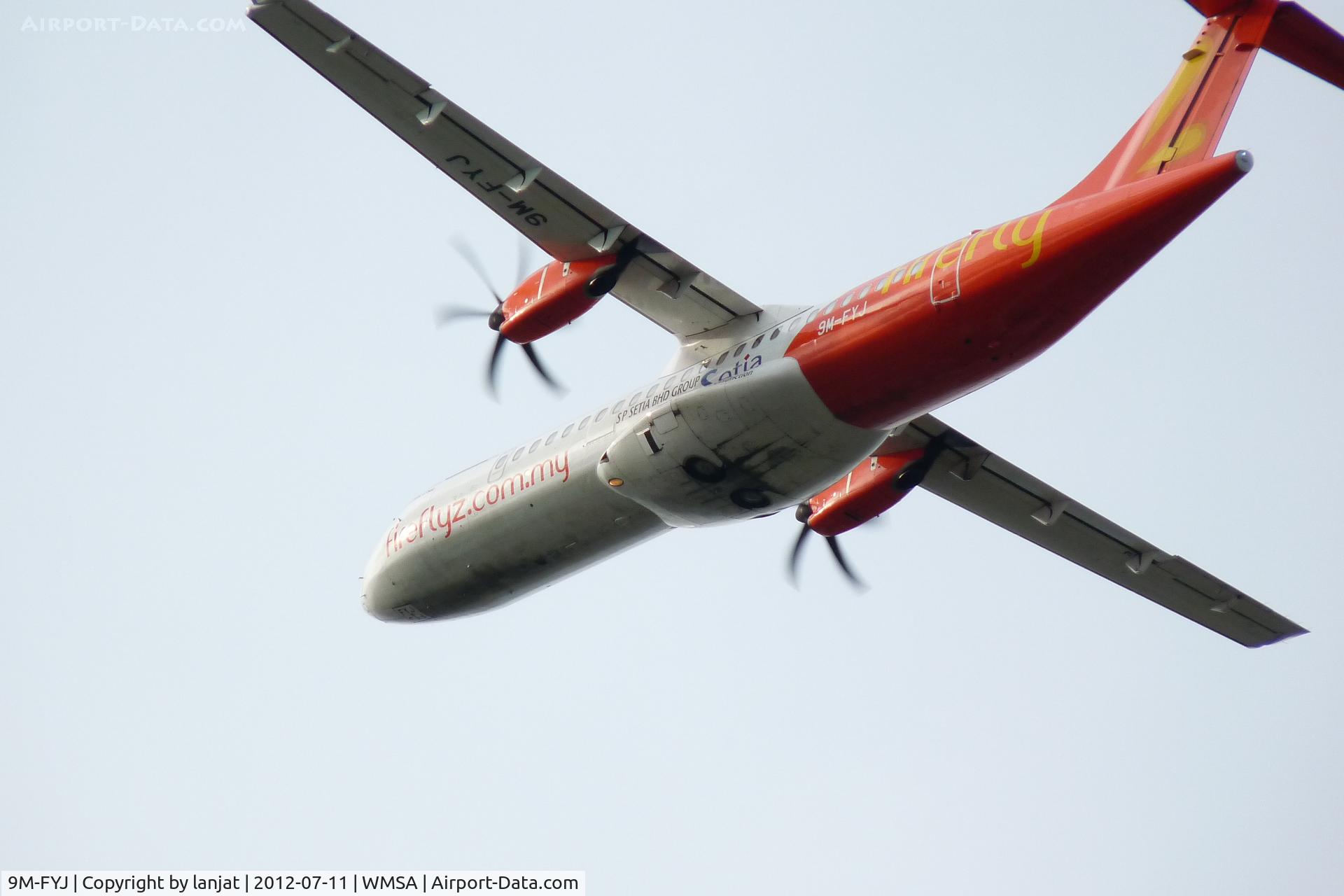 9M-FYJ, 2011 ATR 72-212A C/N 941, Heading 33