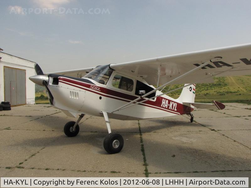 HA-KYL, 1976 Bellanca 8GCBC Scout C/N 199-76, Hármashatárhegy