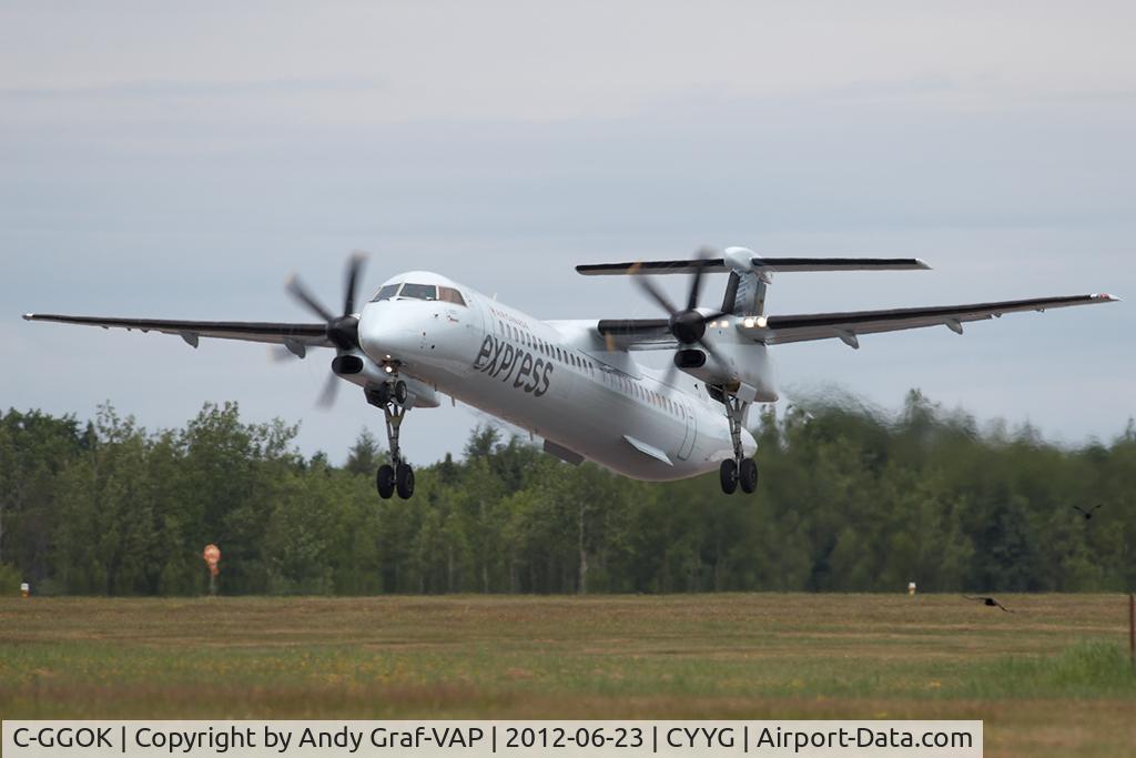C-GGOK, 2011 De Havilland Canada DHC-8-402Q Dash 8 C/N 4372, Air Canada Express DHC 8-400