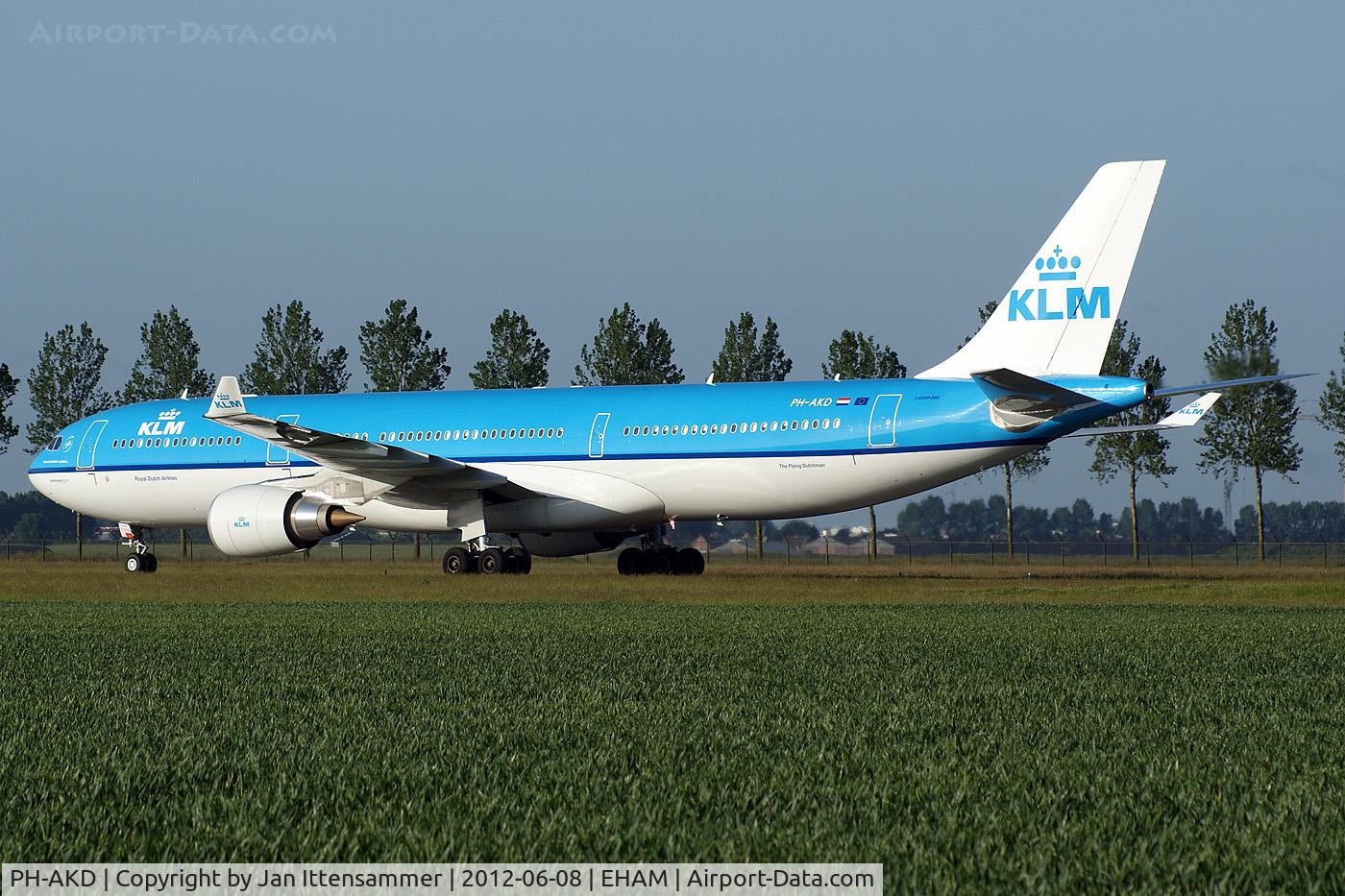 PH-AKD, 2012 Airbus A330-303 C/N 1300, PH-AKD @ EHAM