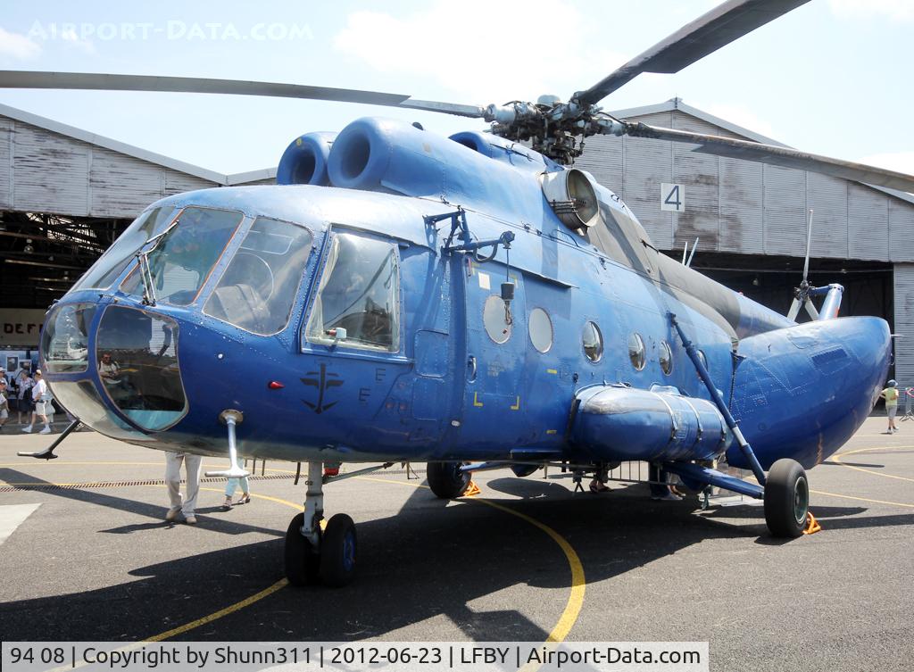 94 08, Mil Mi-8TB Hip C/N 10568, Preserved by Dax ALAT Museum and seen during Open Day 2012