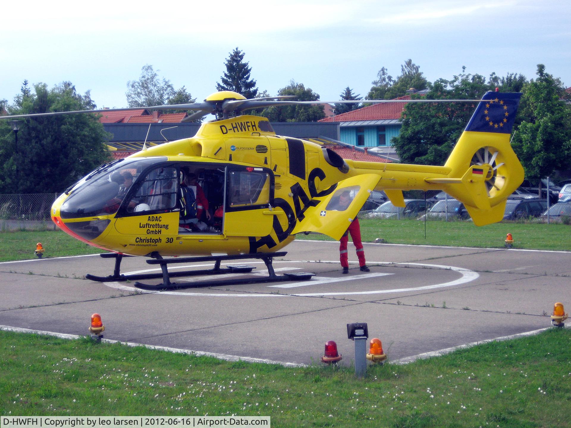 D-HWFH, 2003 Eurocopter EC-135P-2 C/N 0277, Klinikum Wernigerode Germany 16.6.12