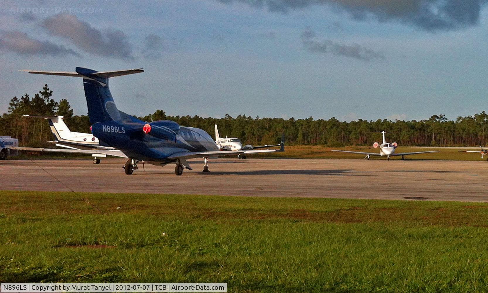 N896LS, 2011 Embraer EMB-505 Phenom 300 C/N 50500071, Parked at TCB