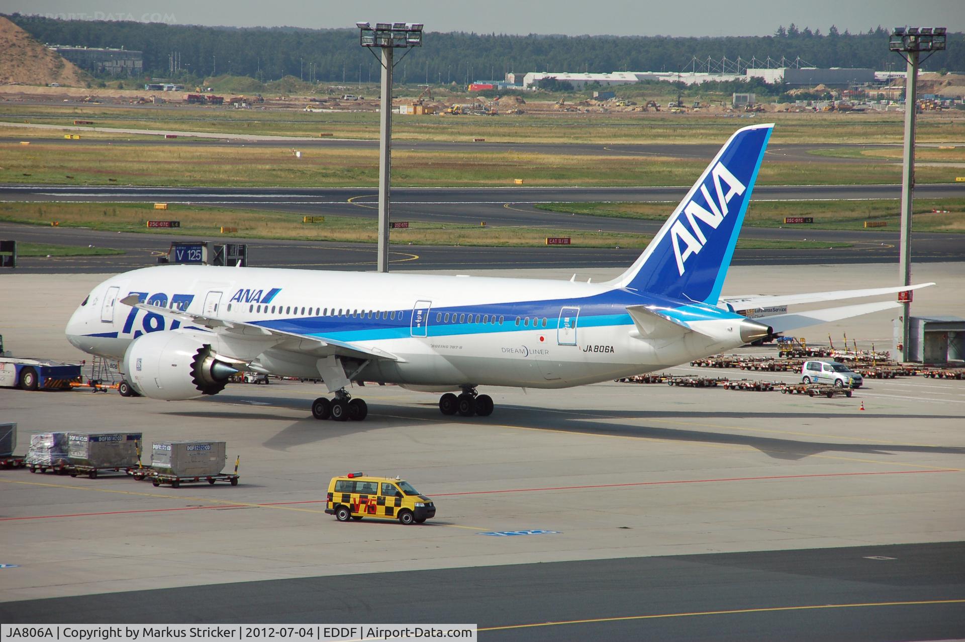 JA806A, 2012 Boeing 787-8 Dreamliner C/N 34515, Boeing 787-800