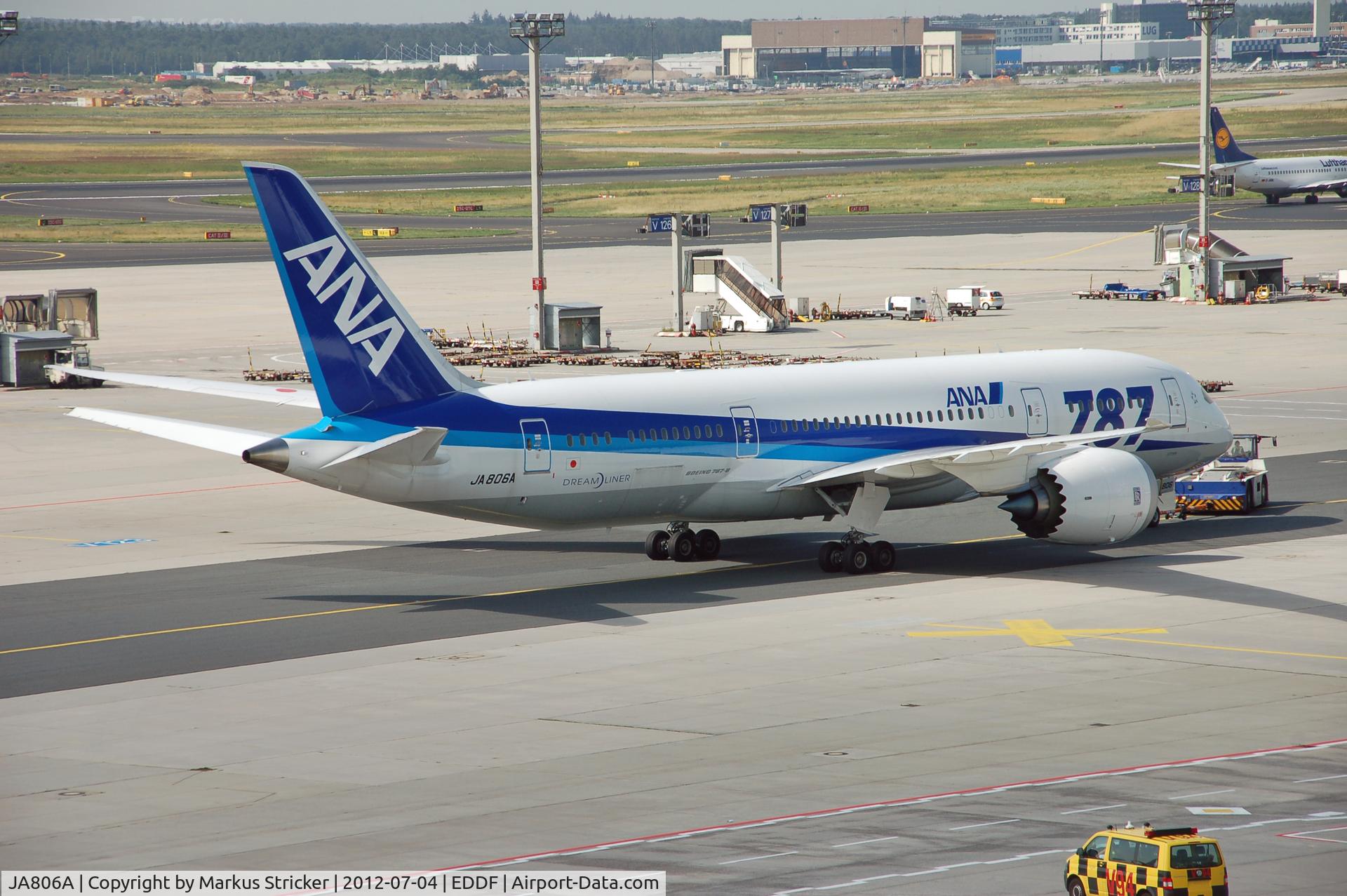 JA806A, 2012 Boeing 787-8 Dreamliner C/N 34515, Boeing 787-800