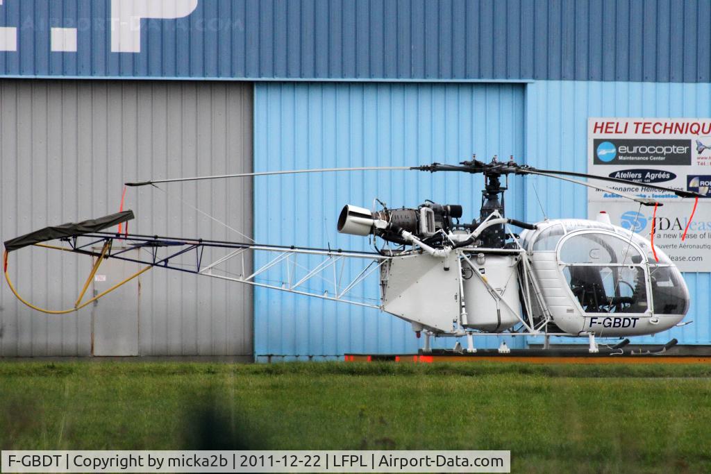 F-GBDT, Sud SE-313B Alouette II C/N 1744, Parked