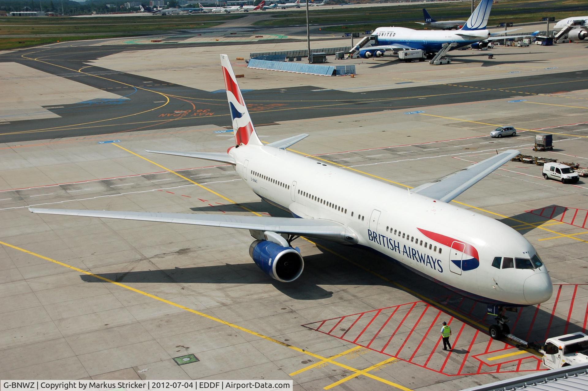 G-BNWZ, 1997 Boeing 767-336/ER C/N 25733, Boeing 767-300ER
