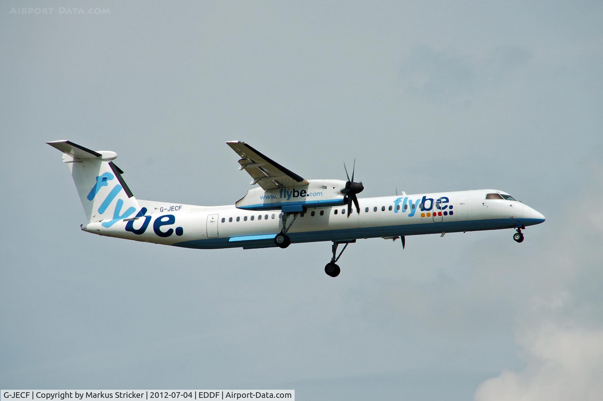 G-JECF, 2004 De Havilland Canada DHC-8-402Q Dash 8 C/N 4095, De Havilland Canada DHC-8-400Q