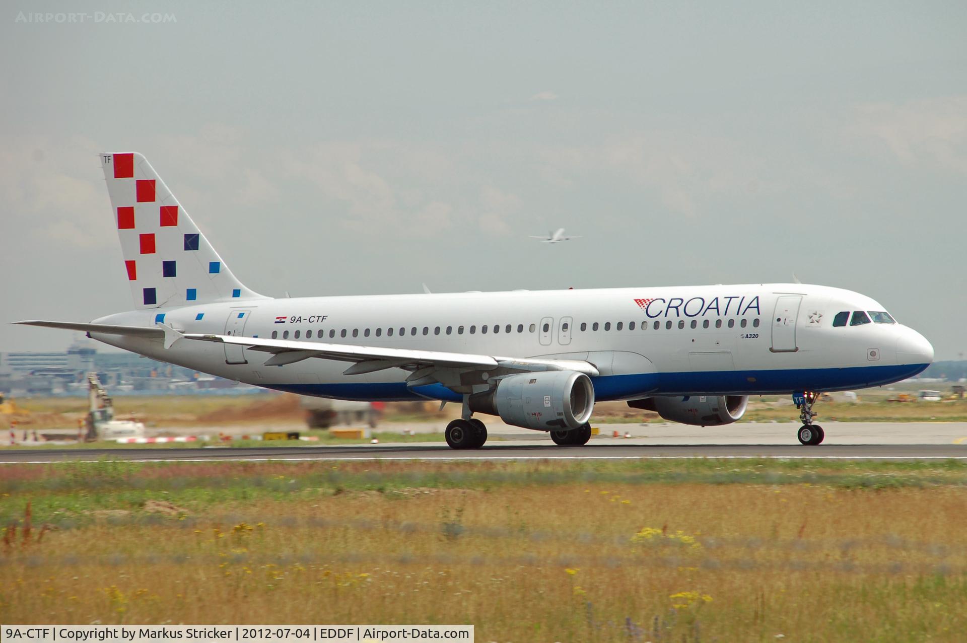 9A-CTF, 1991 Airbus A320-211 C/N 258, Airbus A320