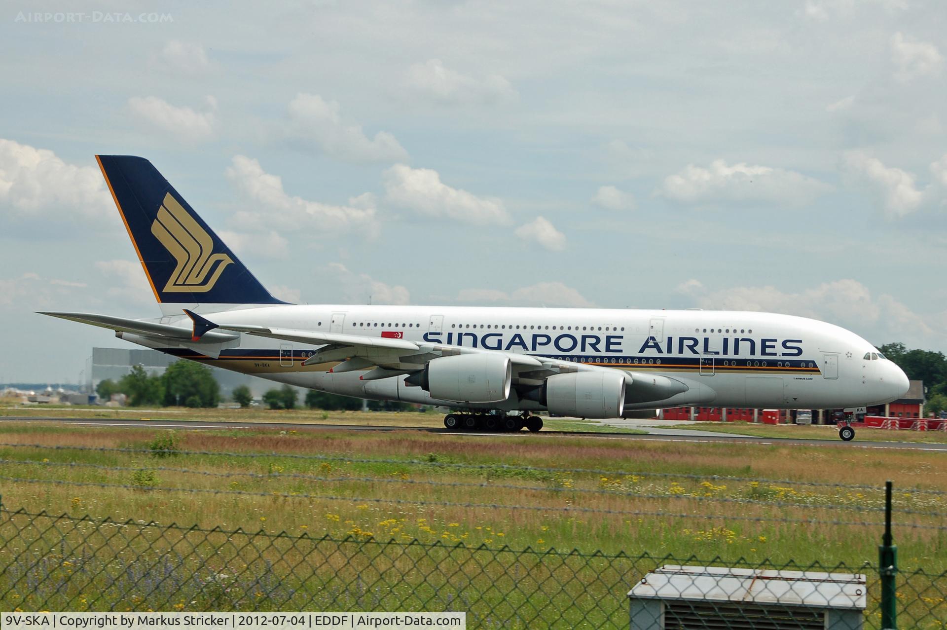 9V-SKA, 2007 Airbus A380-841 C/N 003, Airbus A380-800