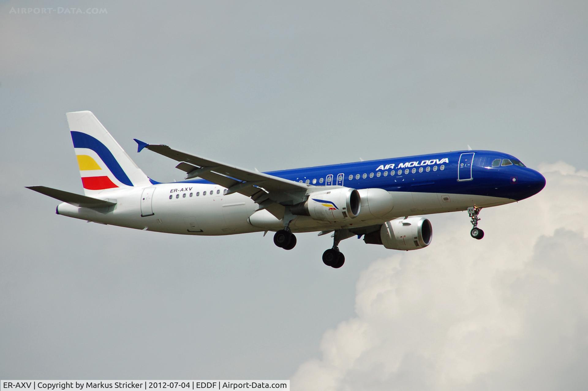 ER-AXV, 1996 Airbus A320-211 C/N 622, Airbus A320