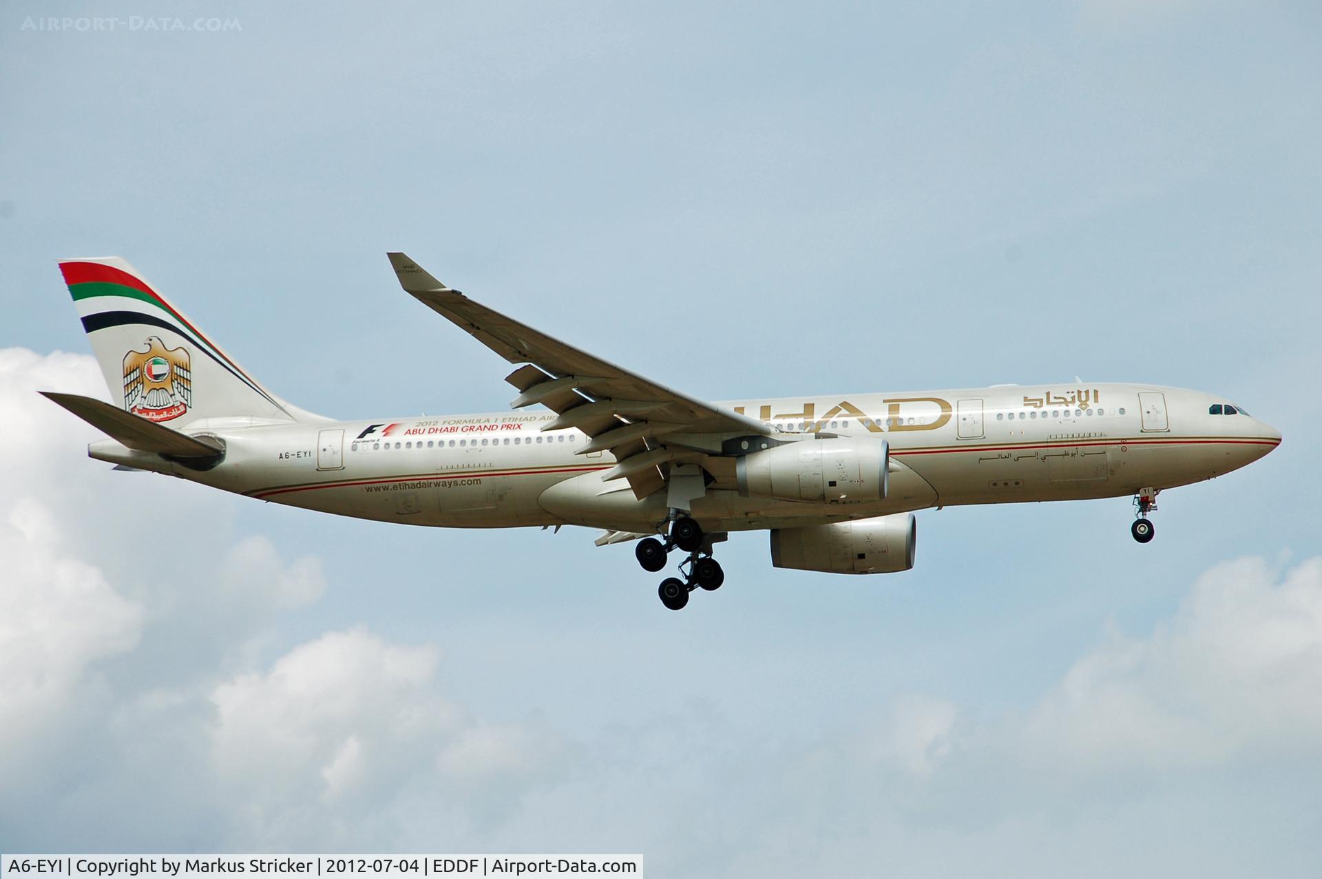 A6-EYI, 2006 Airbus A330-243 C/N 730, Airbus A330-200
