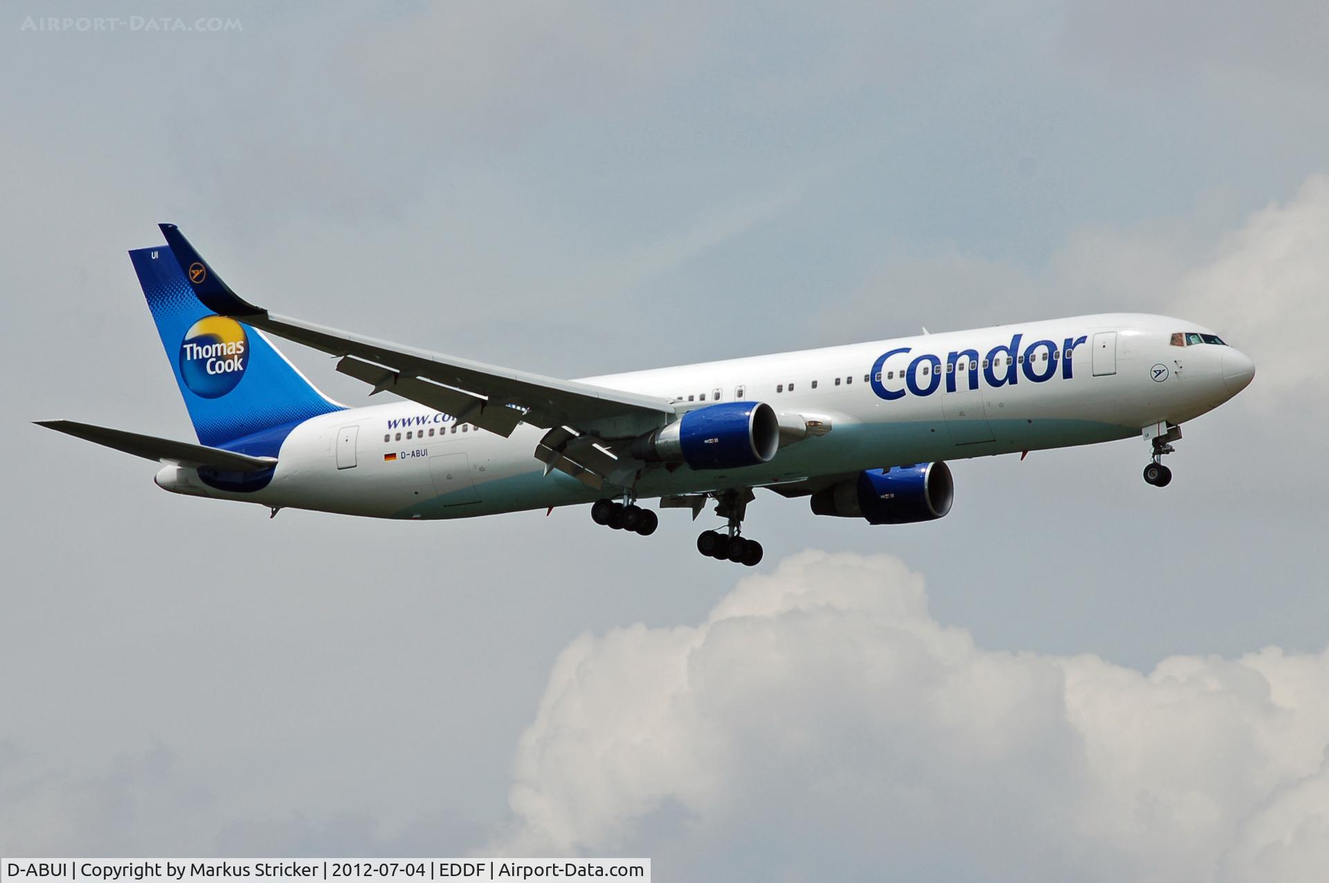D-ABUI, 1994 Boeing 767-330/ER C/N 26988, Boeing 767-300ER