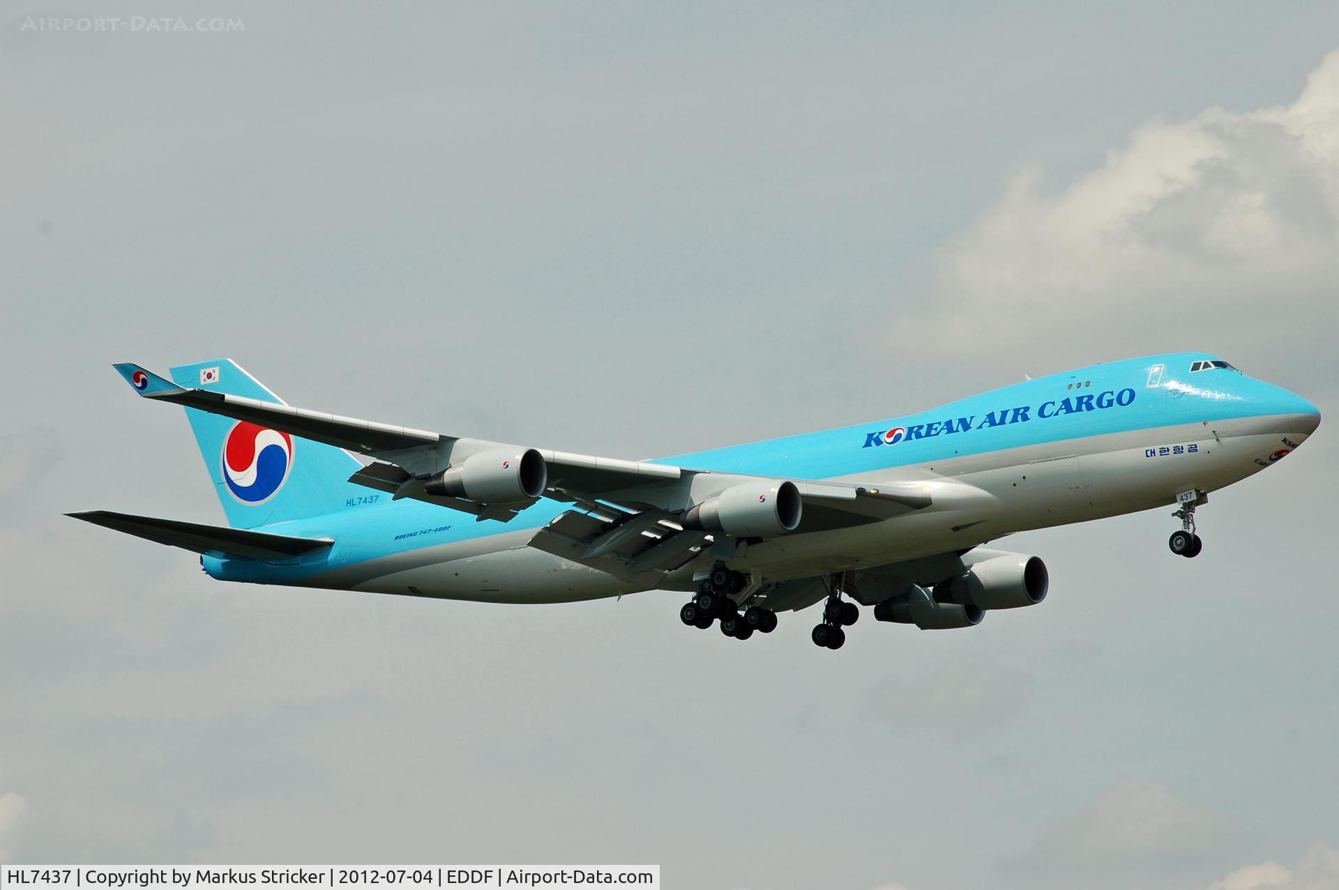 HL7437, 2003 Boeing 747-4B5F/SCD C/N 32808, Boeing 747-400F