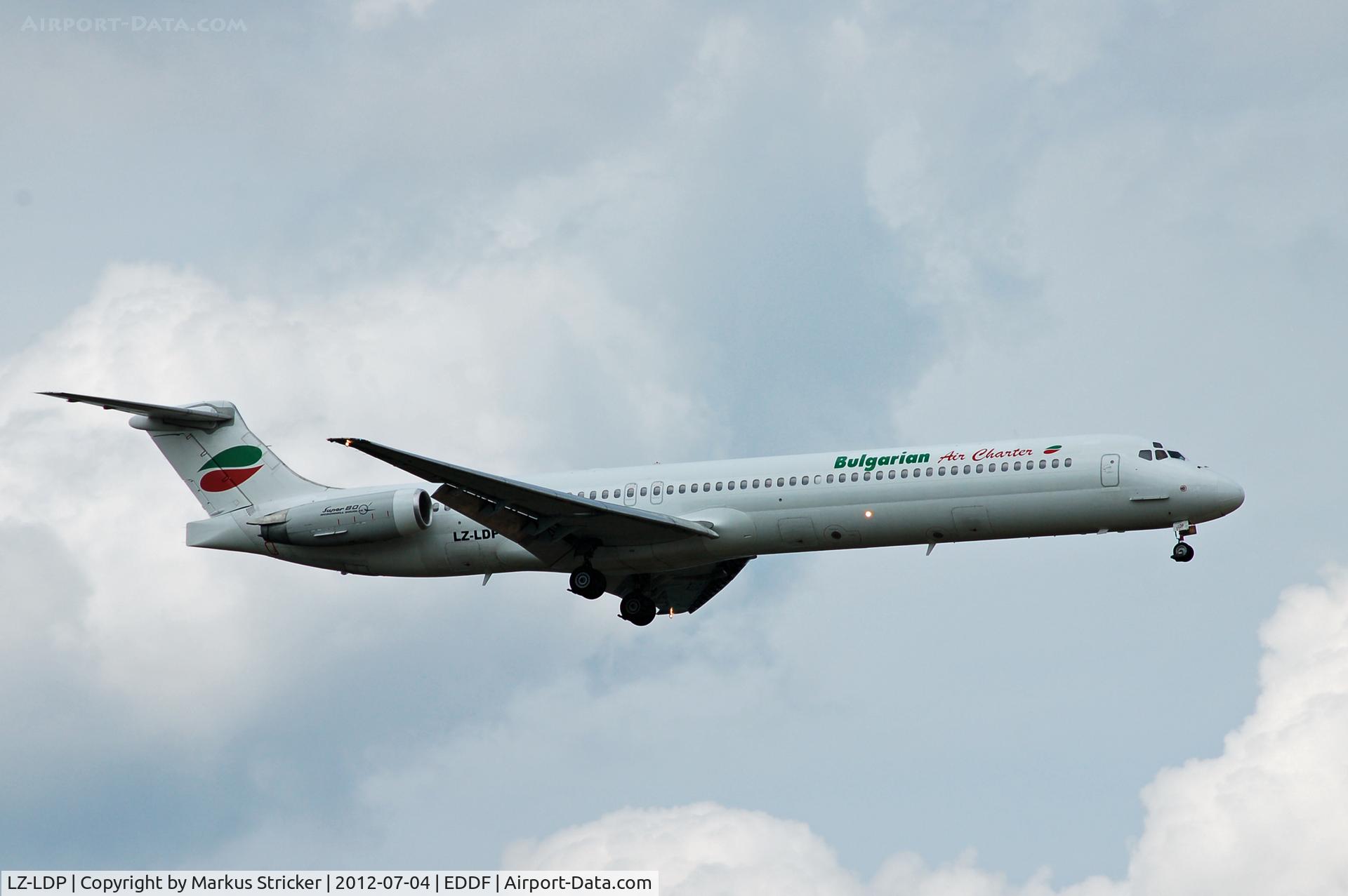 LZ-LDP, 1990 McDonnell Douglas MD-82 (DC-9-82) C/N 49973, McDonnell Douglas MD-82