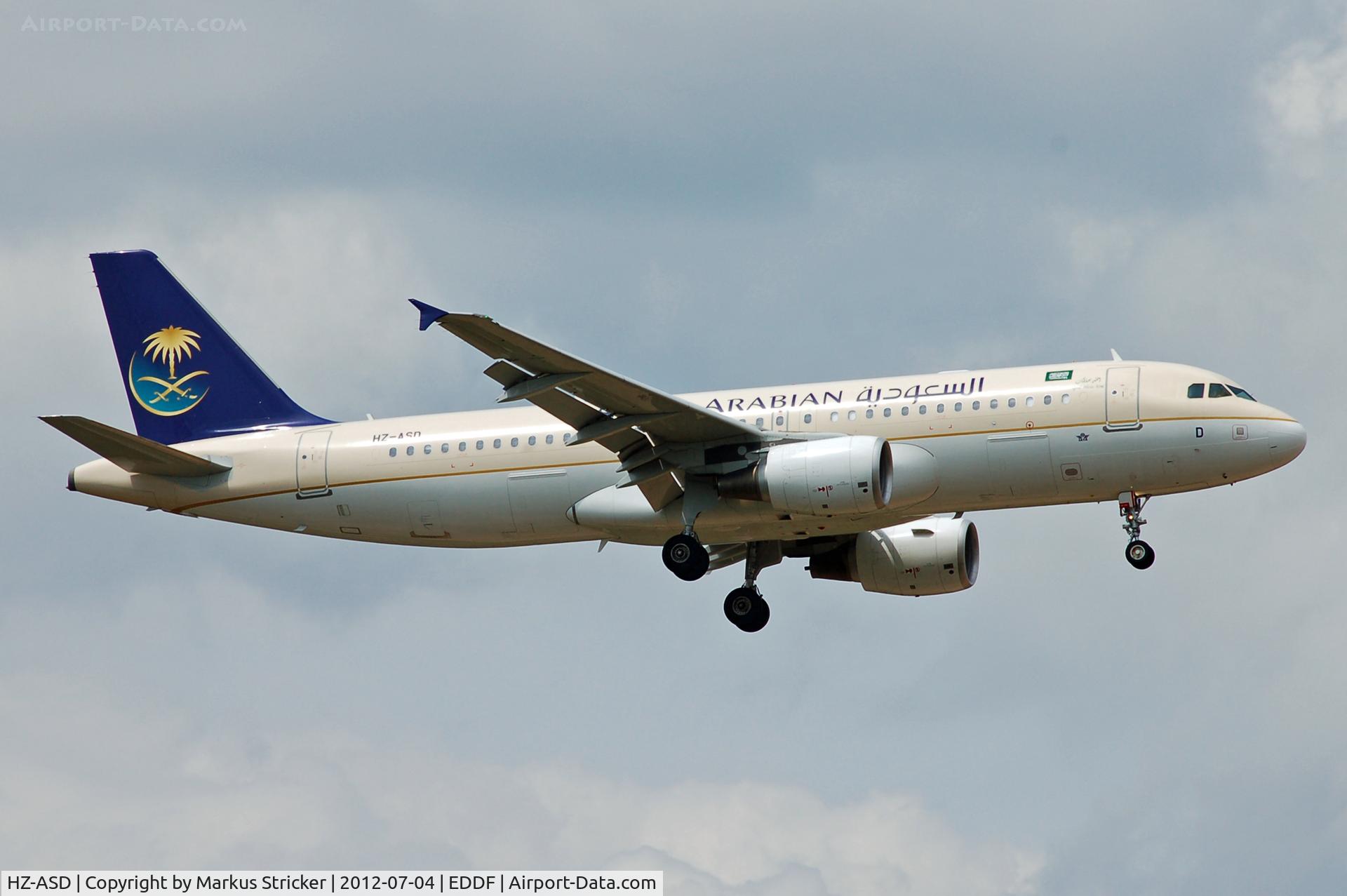 HZ-ASD, 2010 Airbus A320-214 C/N 4364, Airbus A320