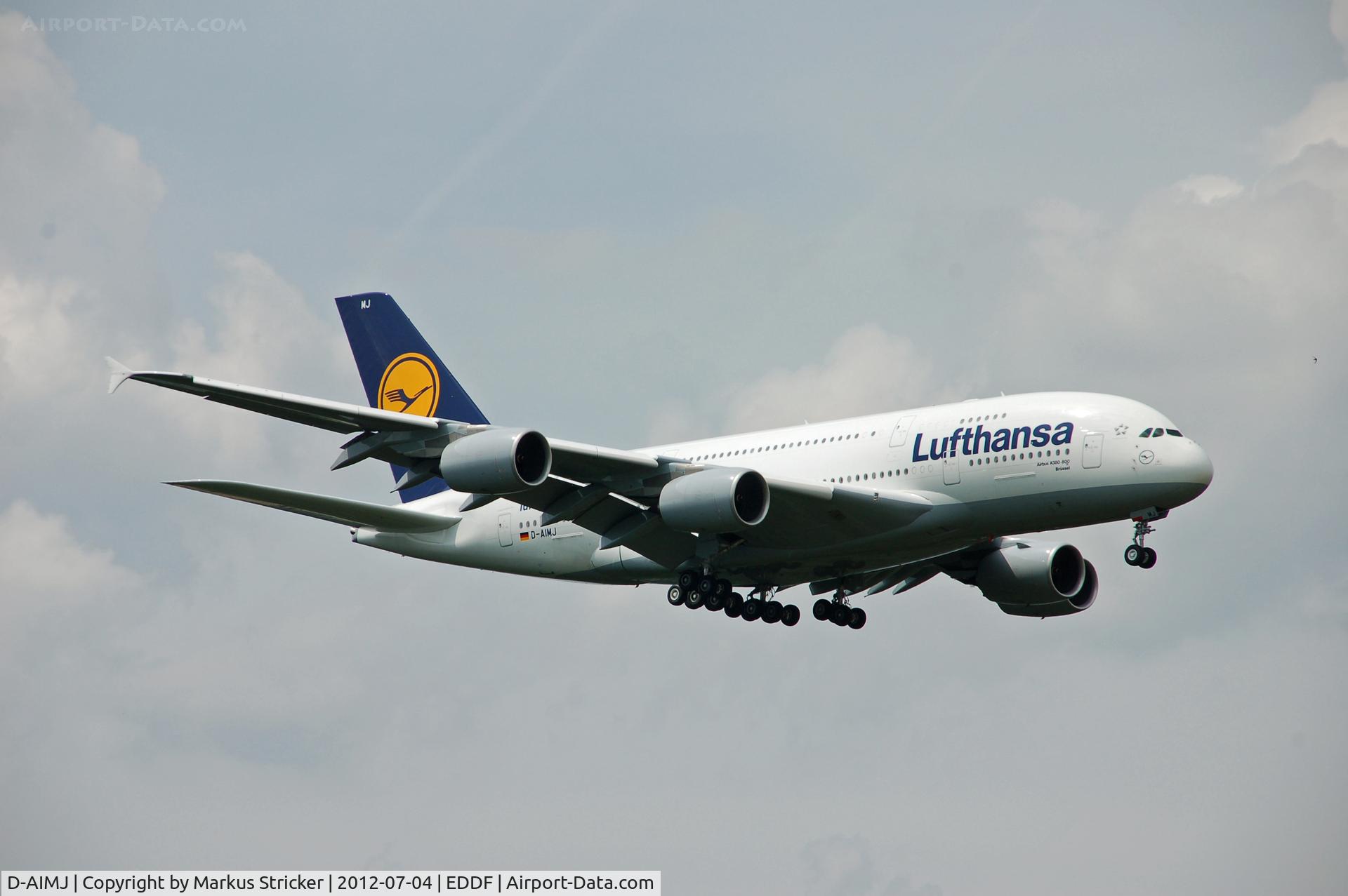 D-AIMJ, 2011 Airbus A380-841 C/N 073, Airbus A380-800