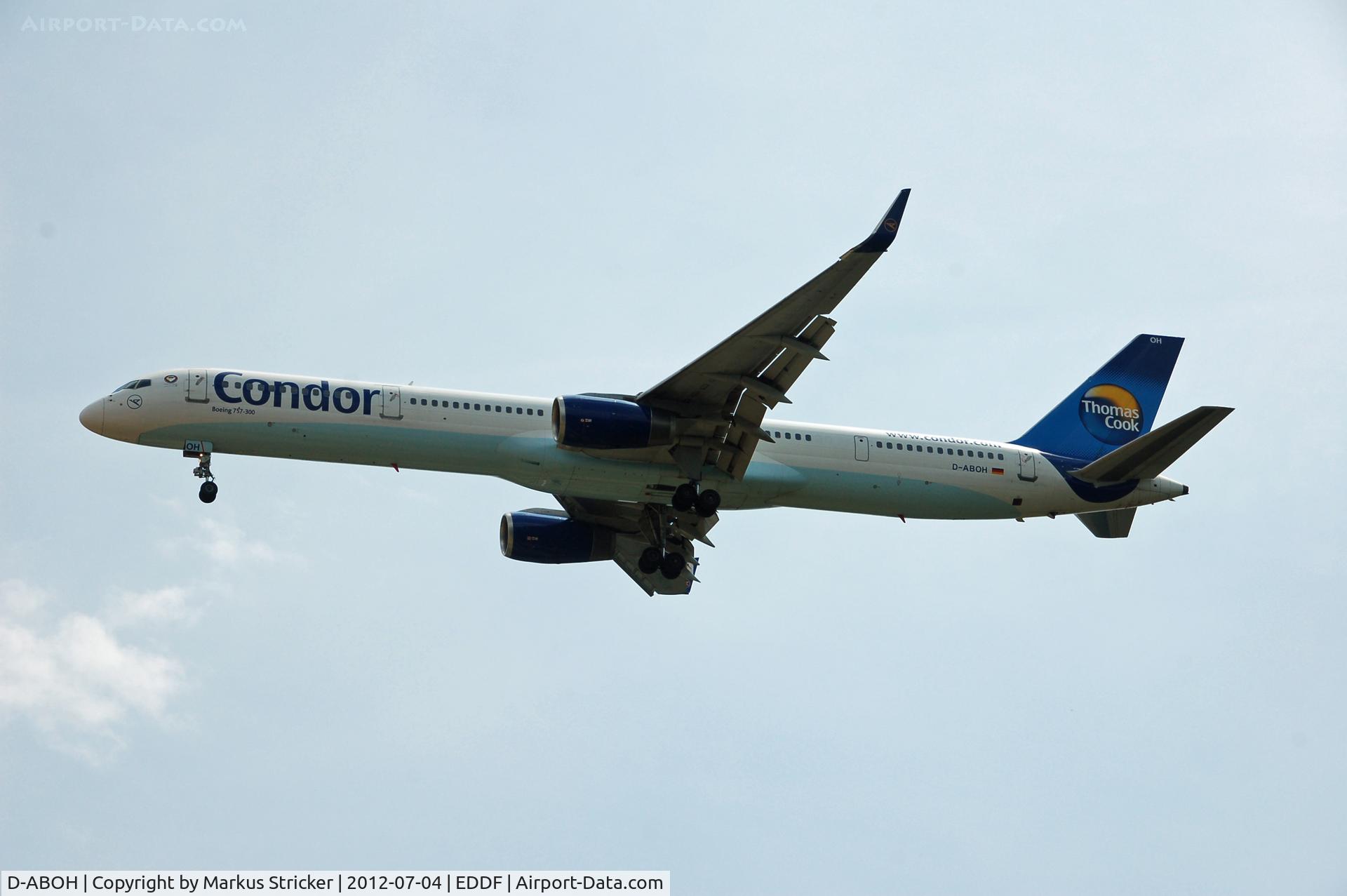 D-ABOH, 1999 Boeing 757-330 C/N 30030, Boeing 757-300