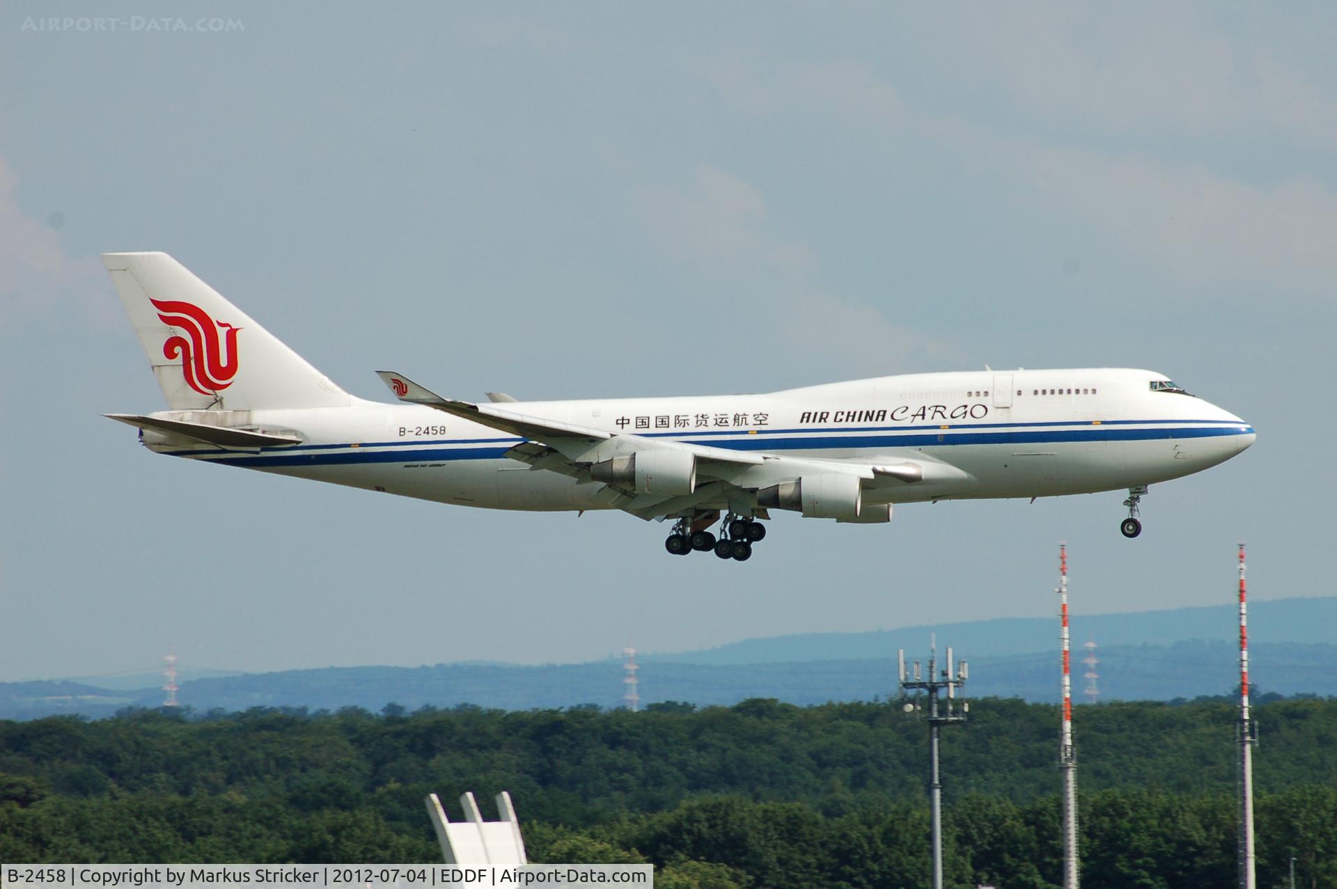 B-2458, 1990 Boeing 747-4J6/BCF C/N 24347, Boeing 747-400F