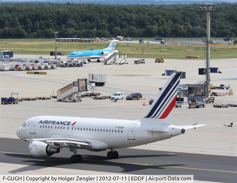 F-GUGH, 2004 Airbus A318-111 C/N 2344, Arrival from Nice.....