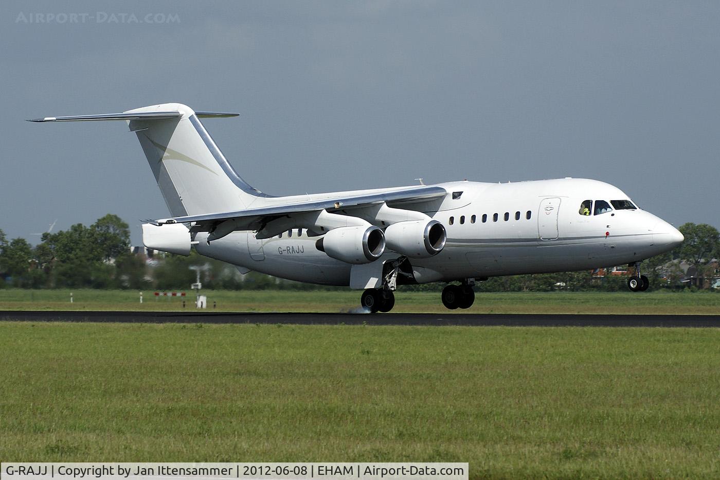 G-RAJJ, 1988 British Aerospace BAe.146-200 C/N E2108, G-RAJJ @ EHAM