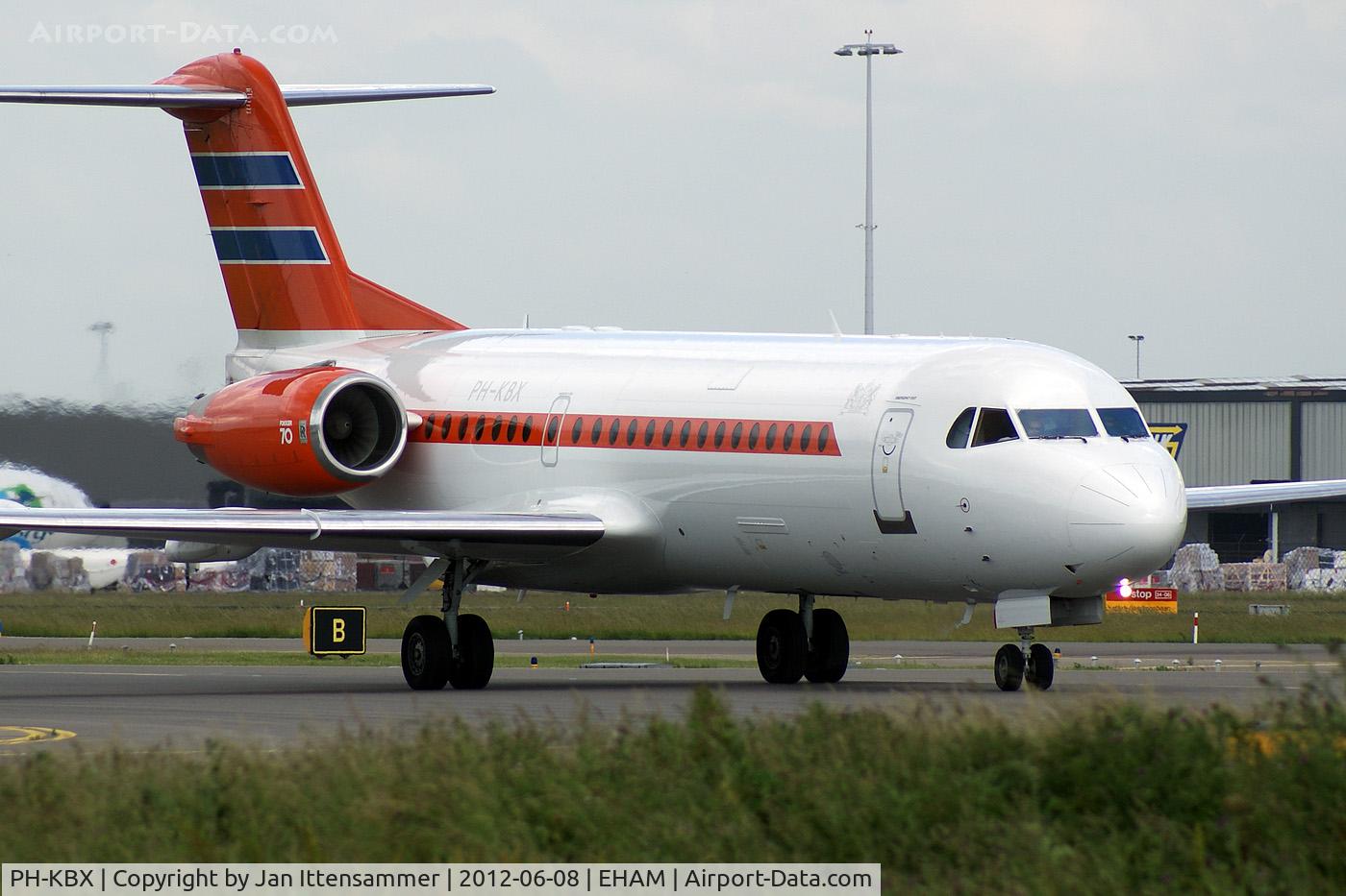 PH-KBX, 1996 Fokker 70 (F-28-0070) C/N 11547, PH-KBX @ EHAM