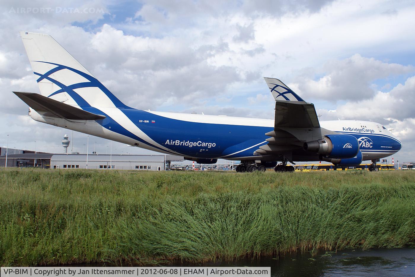 VP-BIM, 2008 Boeing 747-4HAERF C/N 35237, VP-BIM @ EHAM