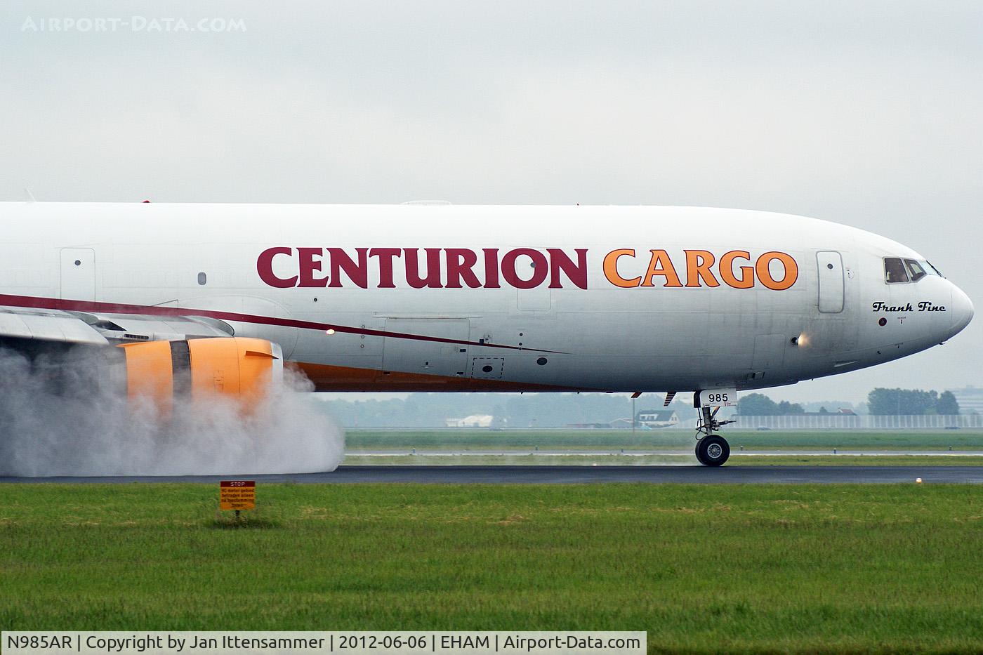 N985AR, 1992 McDonnell Douglas MD-11F C/N 48430, N985AR q eham