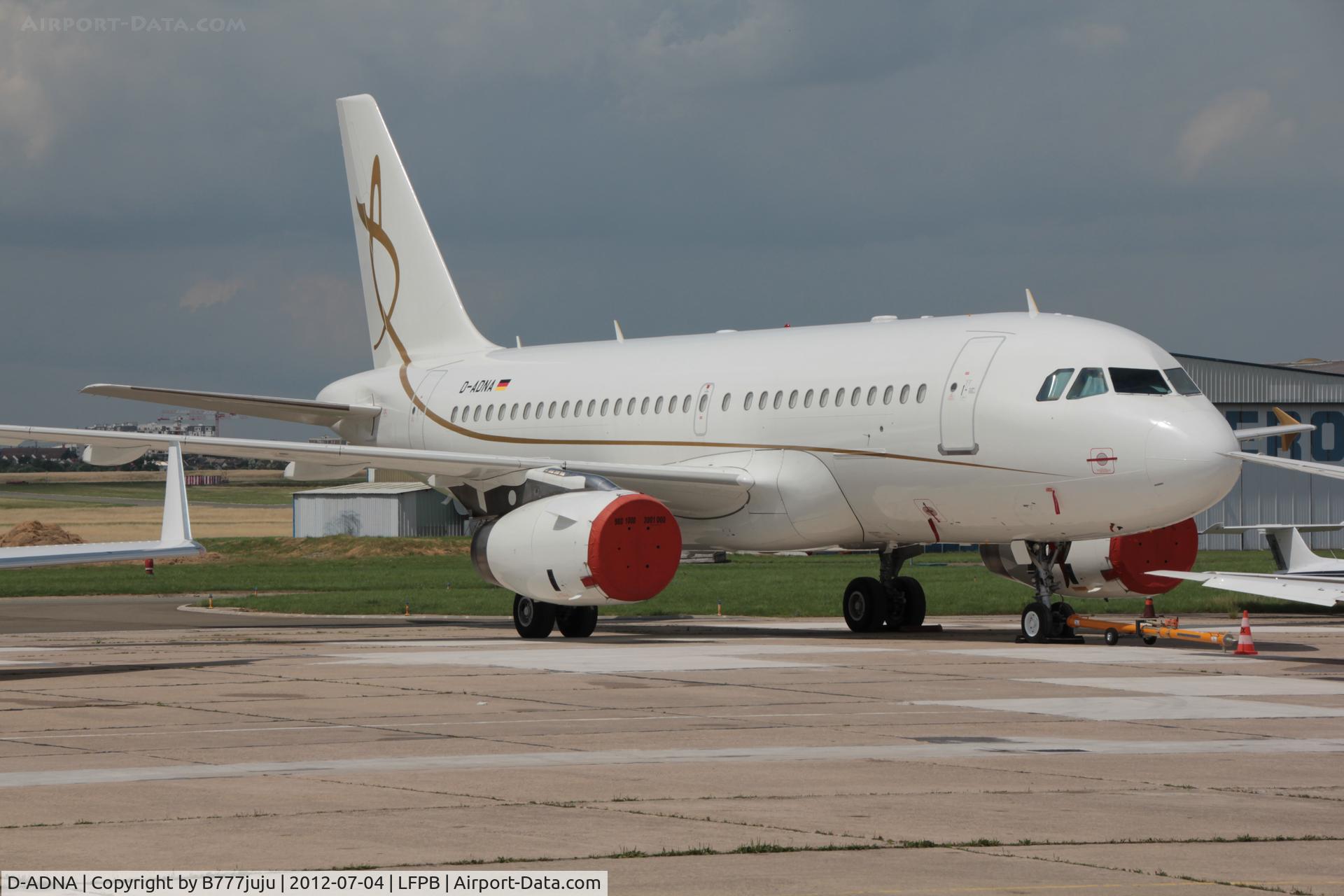 D-ADNA, 1999 Airbus ACJ319 (A319-133/CJ) C/N 1053, with new peint