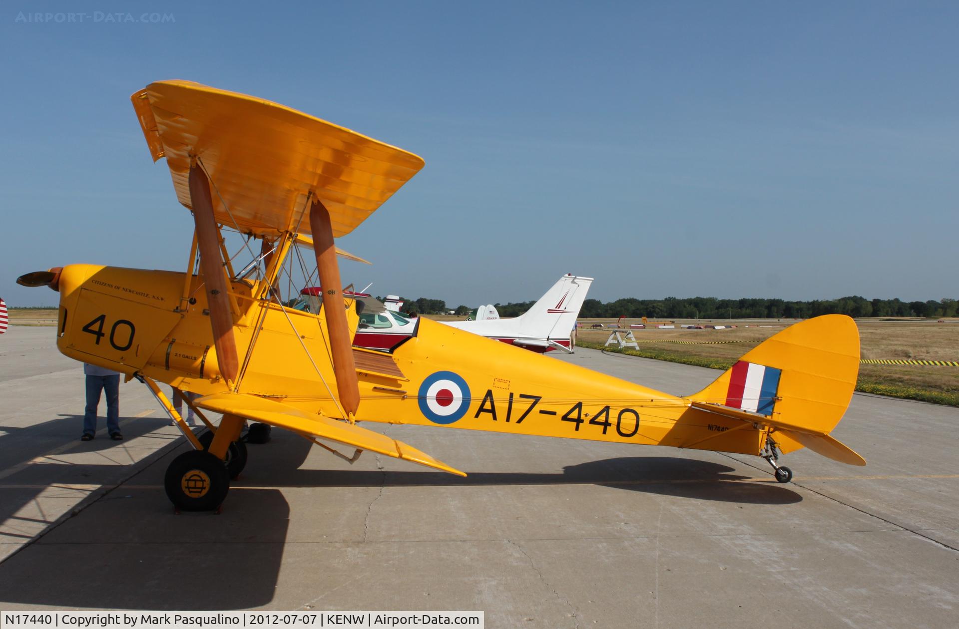 N17440, 1951 De Havilland Australia DH-82A Tiger Moth C/N DHA635, DH-82A