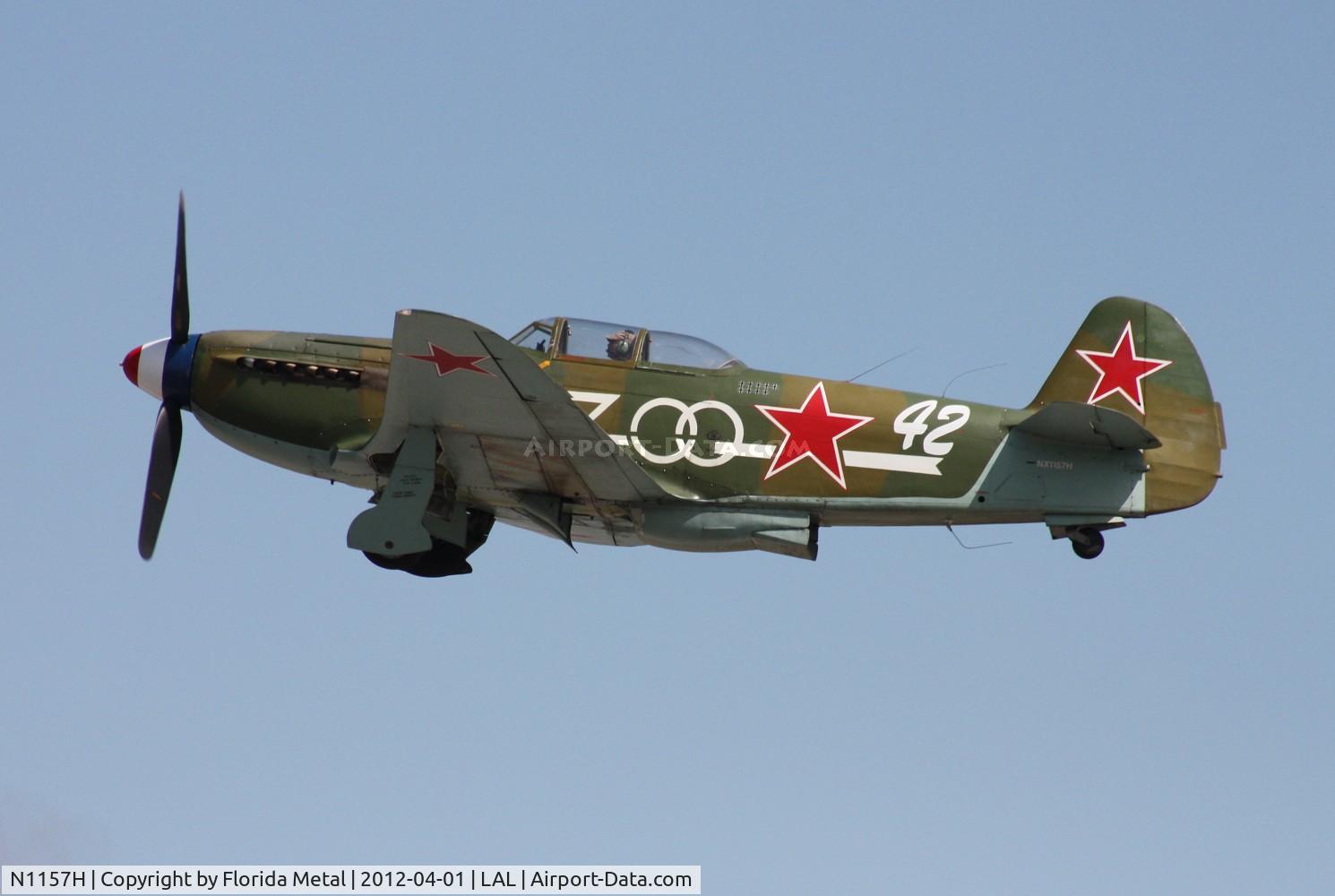 N1157H, 1994 Yakovlev Yak-9U-M C/N 0470402, Yak 9U-M