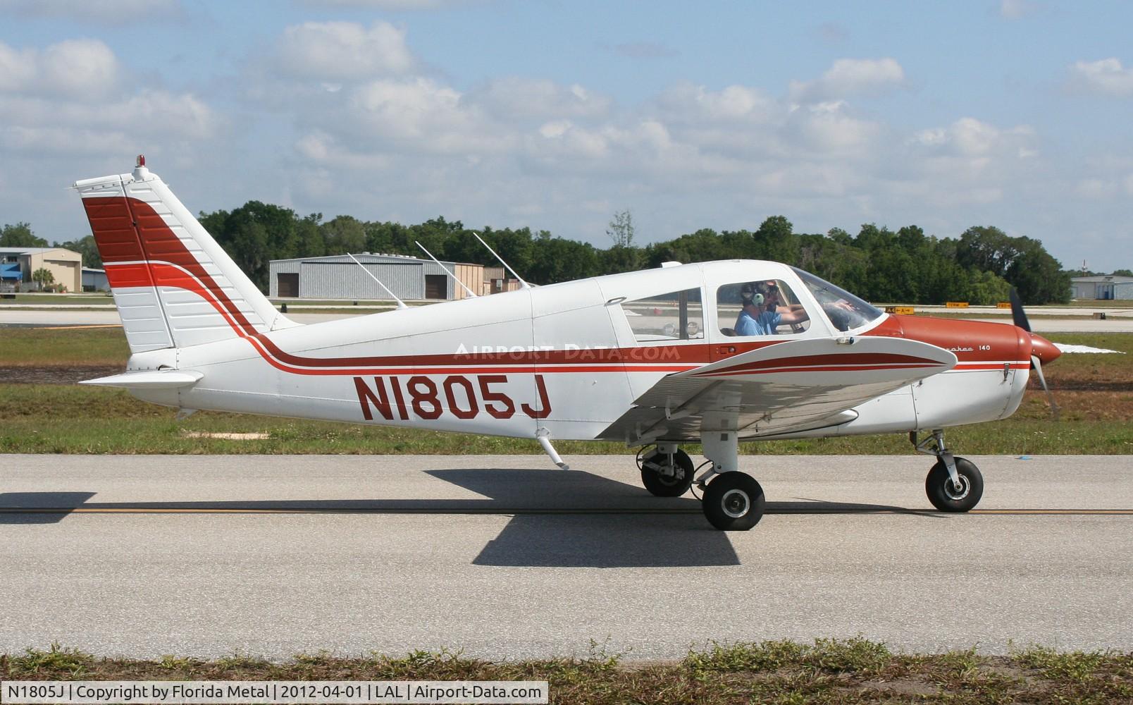 N1805J, 1968 Piper PA-28-140 C/N 28-24233, PA-28-140