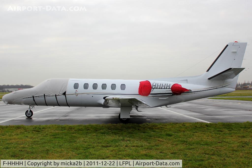F-HHHH, 1988 Cessna 551 Citation II/SP C/N 551-0355, Parked