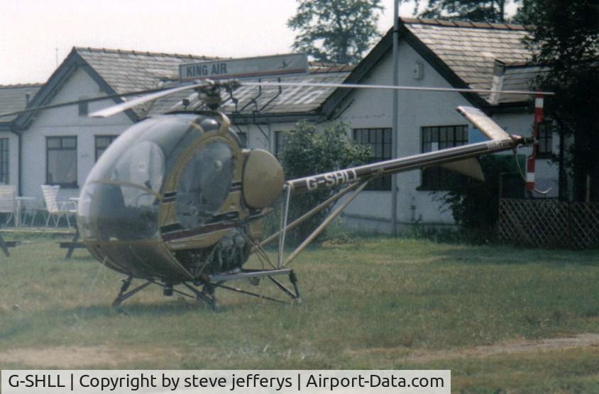 G-SHLL, 1968 Hughes 269A C/N 760625, Biggin Hill 1980s