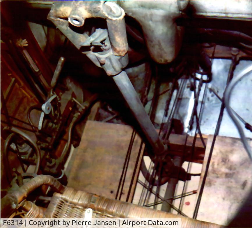 F6314, Sopwith F.1 Camel C/N Not found F6314, Taken at Hendon in 1973 when the plane was still 