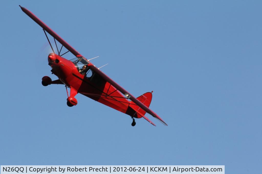 N26QQ, 1946 Piper PA-12 Super Cruiser C/N 12-605, pa-12 supercruiser N26QQ