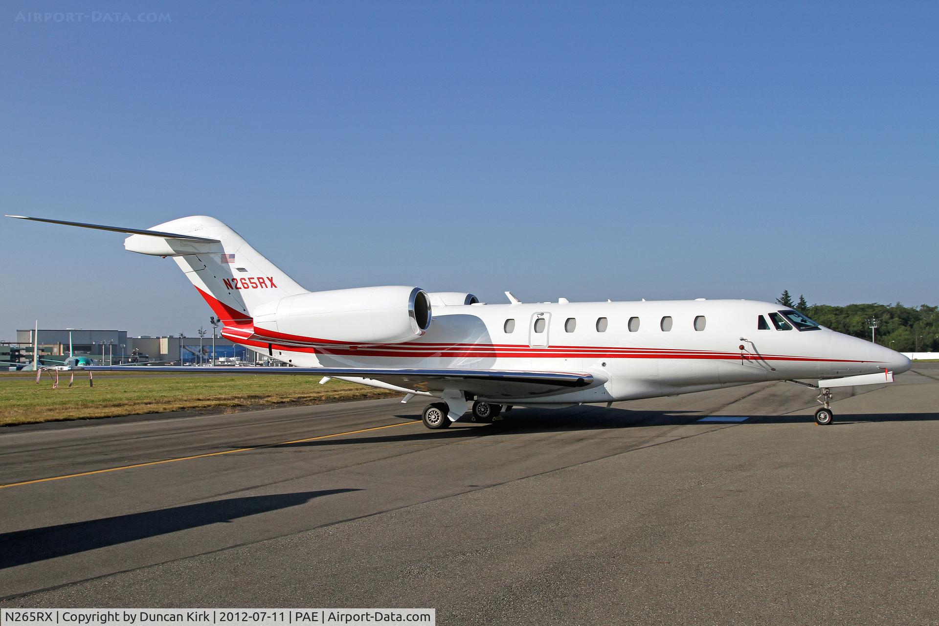 N265RX, 2005 Cessna 750 Citation X C/N 750-0249, Got to love a 