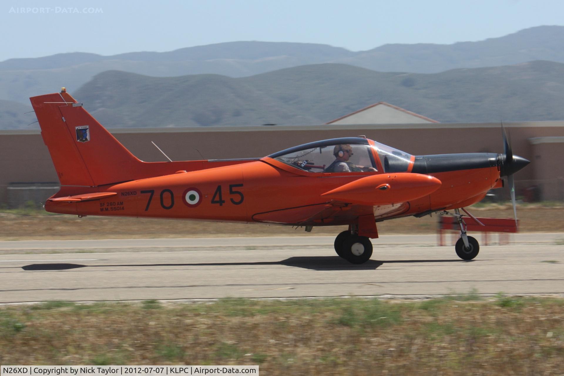 N26XD, 1987 SIAI-Marchetti F-260C C/N 40-016, Landing 25