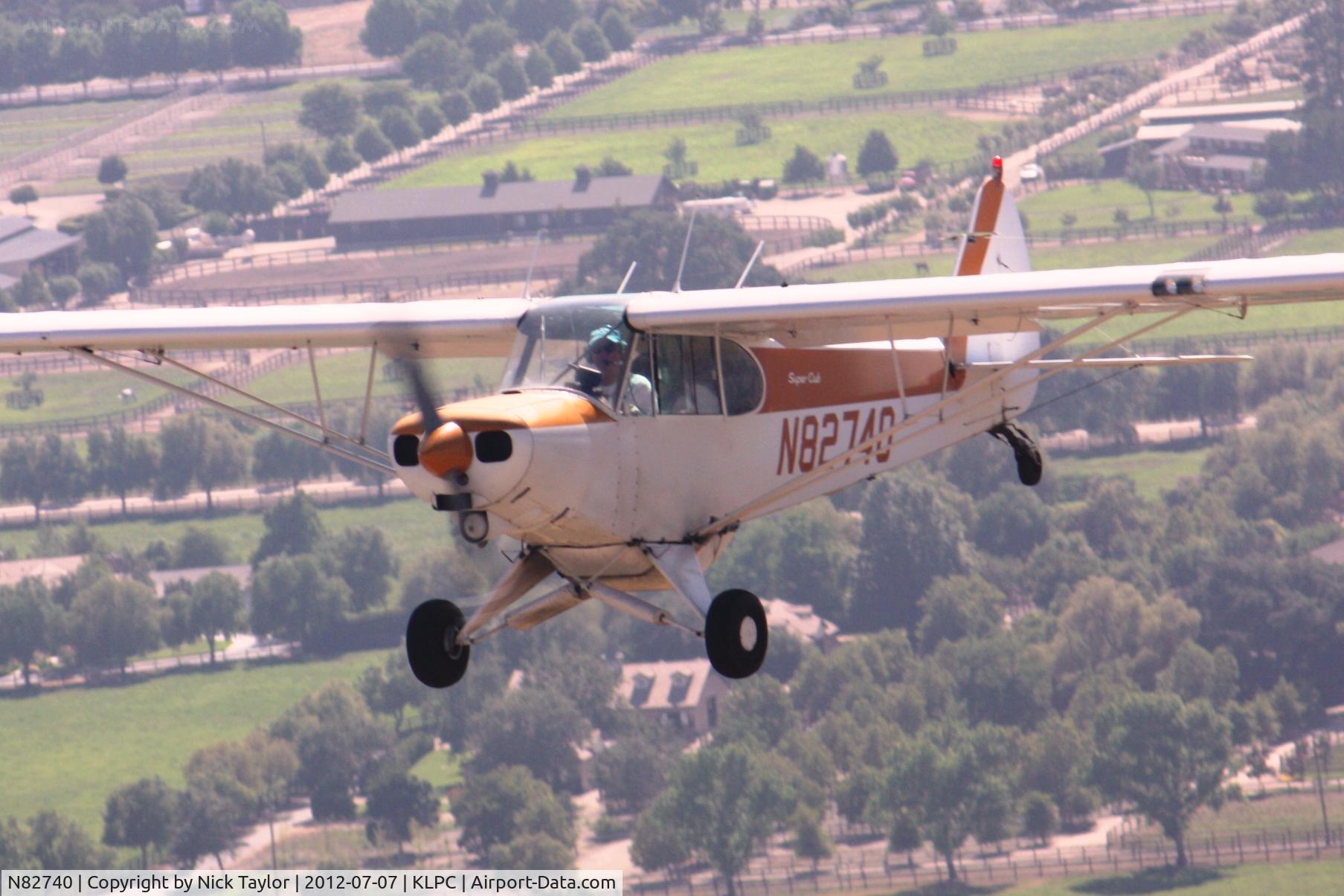 N82740, 1977 Piper PA-18-150 Super Cub C/N 18-7709186, Cub formation