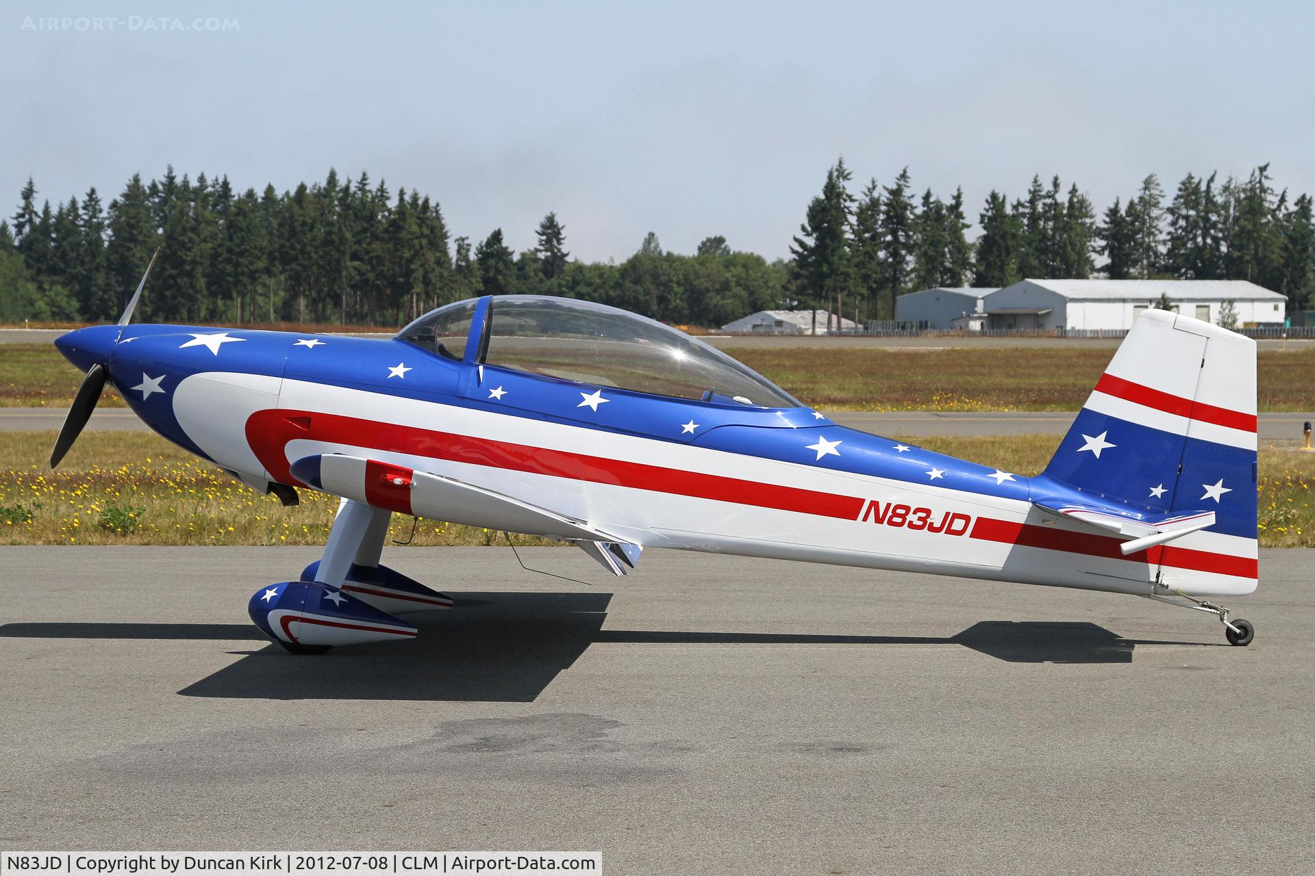 N83JD, 2001 Vans RV-8 C/N 80936, One of many aircraft on a boondoggle for a potluck