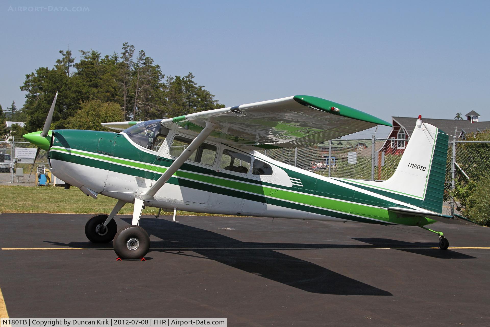 N180TB, 1963 Cessna 180F C/N 18051273, Very nice 180 at Friday Harbor