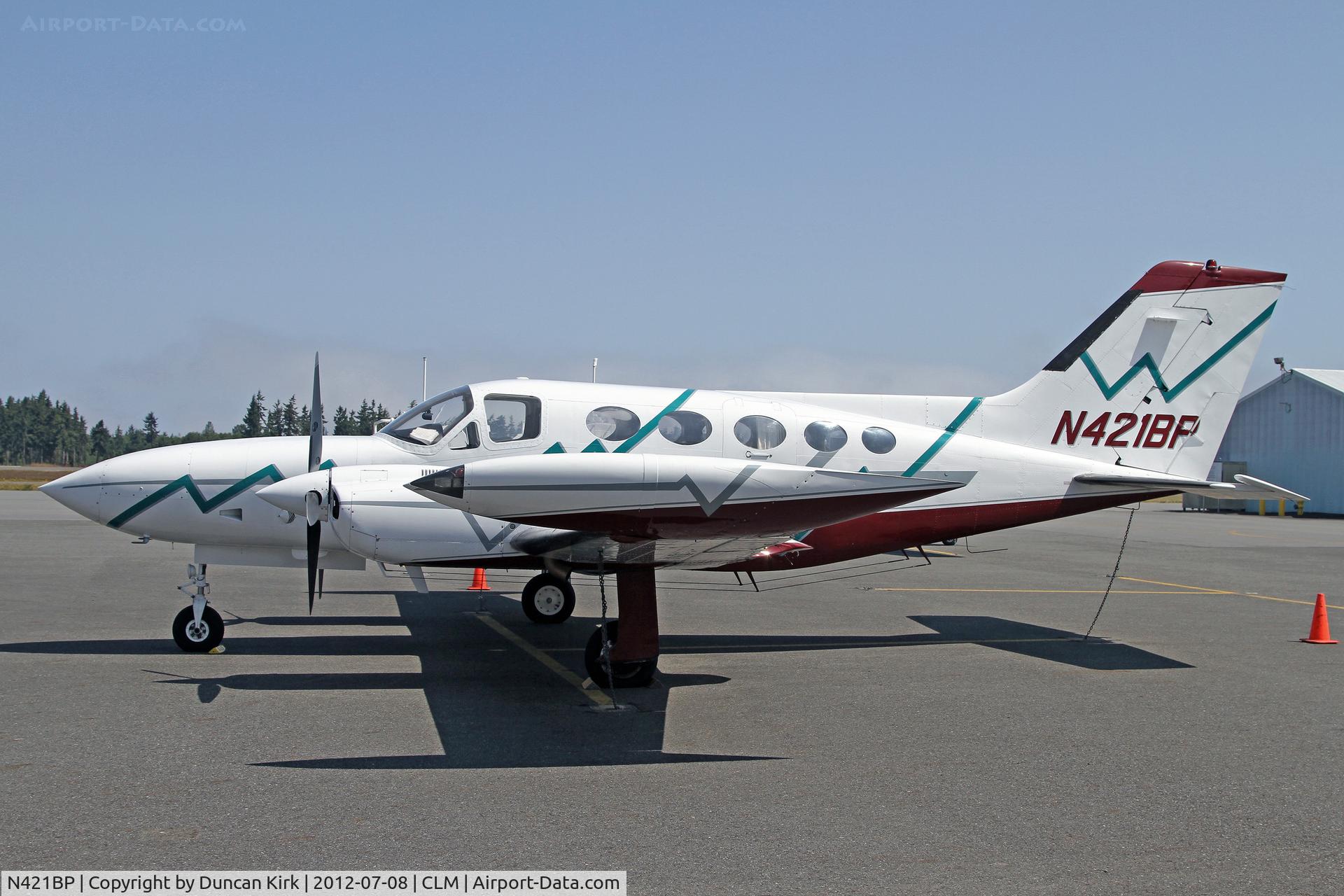 N421BP, 1973 Cessna 421B Golden Eagle C/N 421B0388, Different paint scheme