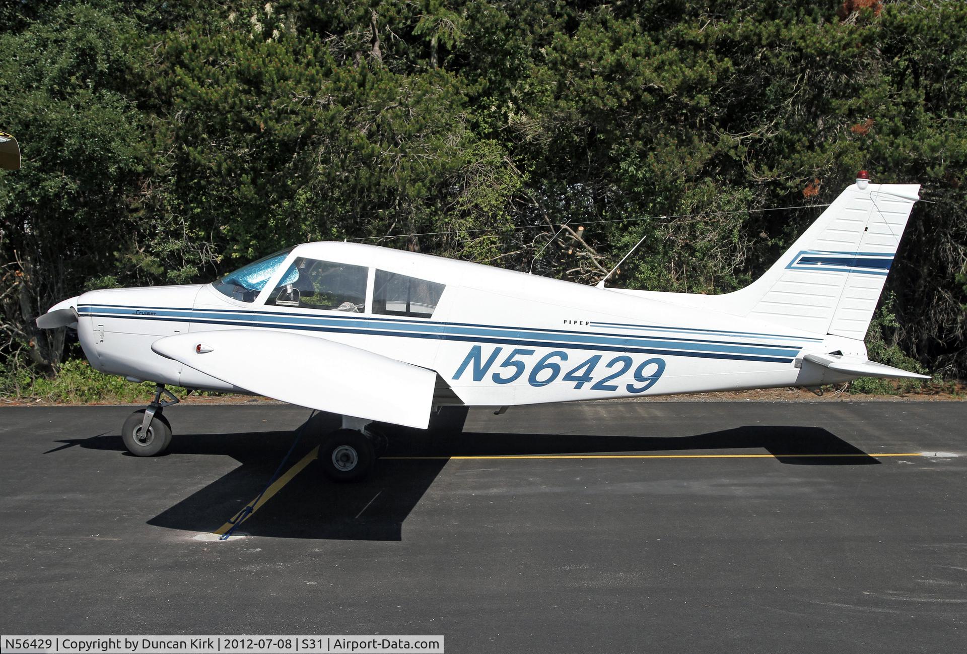 N56429, 1973 Piper PA-28-140 C/N 287325628, The winglets might be useful but they sure look ugly!