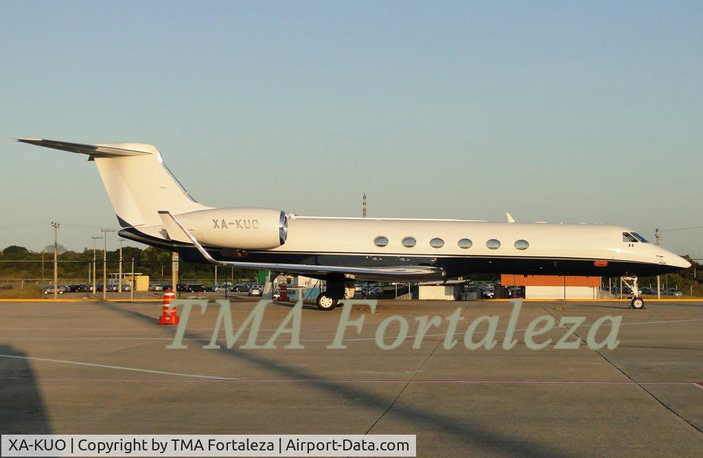 XA-KUO, 2000 Gulfstream Aerospace Gulfstream V C/N 604, At Pinto Martins Airport - Fortaleza